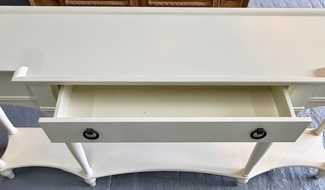 Powell Henley White Console Table - 4
