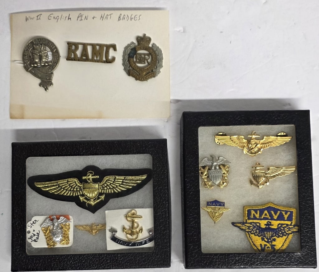 Collection of Vintage Military Memorabilia (1 of 4)