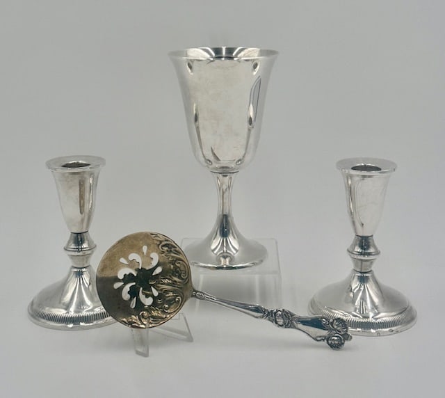 Collection of Sterling Silver Collectibles 7.58oz (1 of 18)