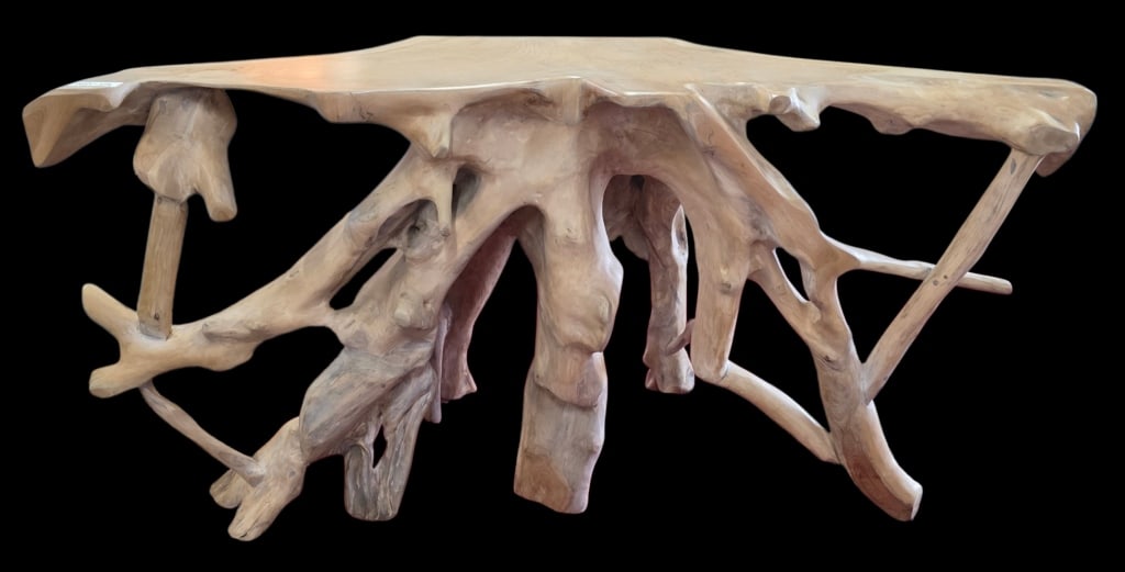 Handcrafted Teak Root Console Table (1 of 5)