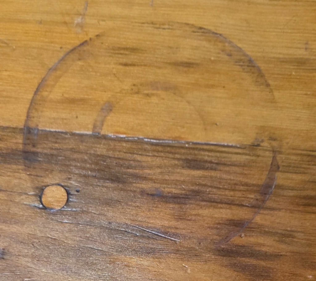 Antique Convertible Pine Table Bench - 6