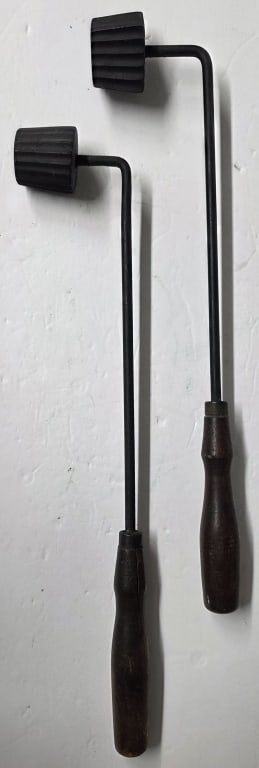 Pair of Antique Swedish Pastry Irons (1 of 6)