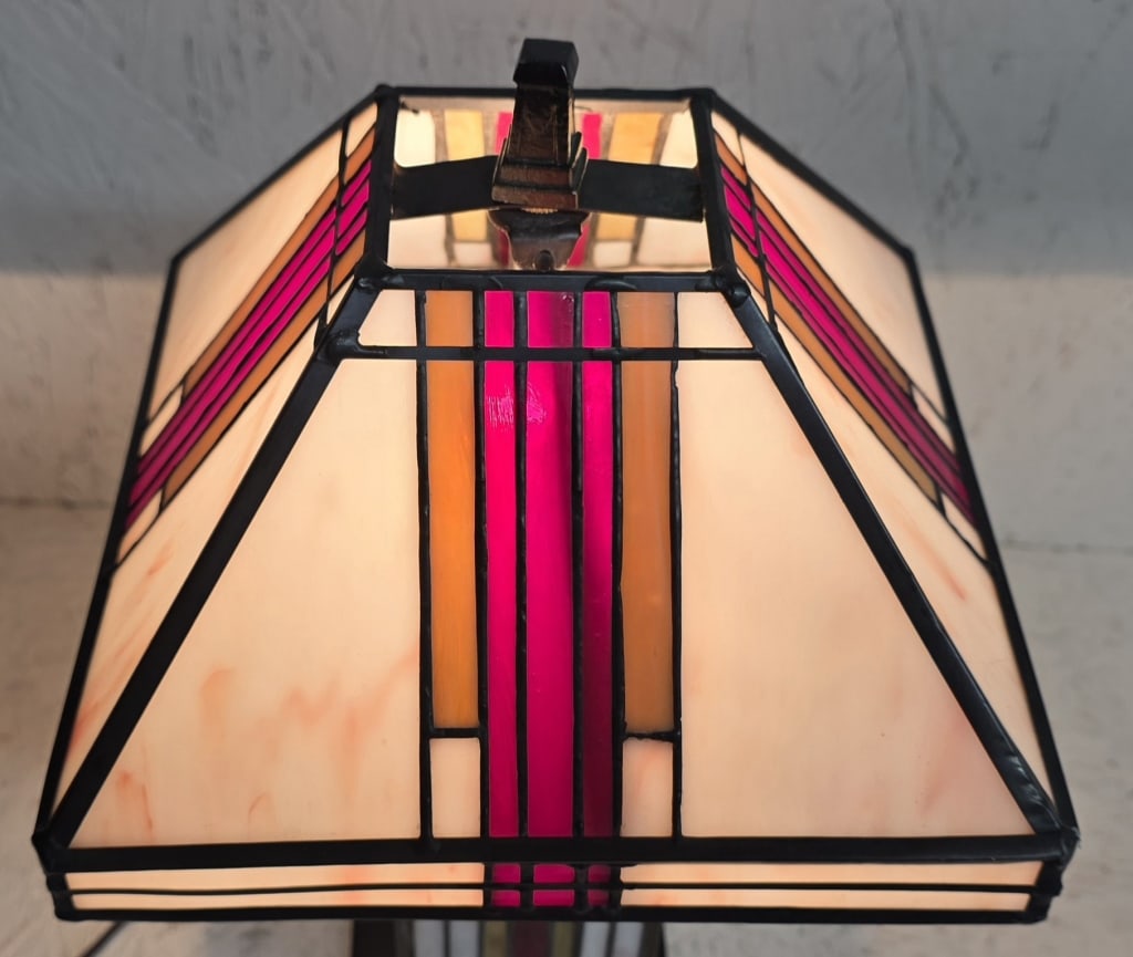 Frank Lloyd Wright Inspired Mission Table Lamp - 2