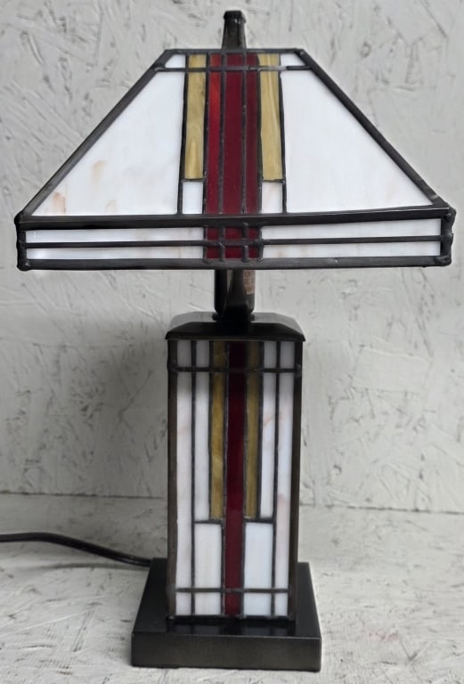 Frank Lloyd Wright Inspired Mission Table Lamp - 4