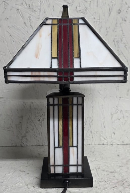 Frank Lloyd Wright Inspired Mission Table Lamp - 5