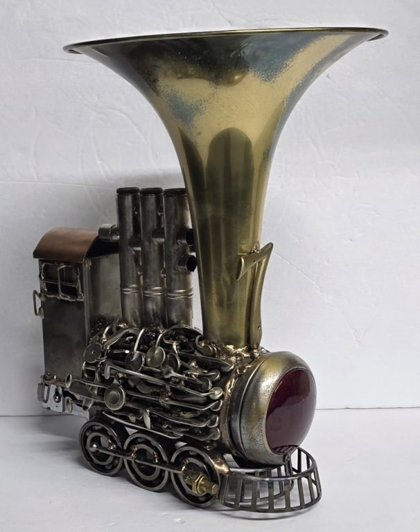 Sonny Dalton Mixed Metal Steampunk Locomotive (1 of 11)