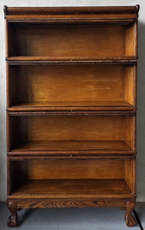 Vintage 4 Stack Barrister Bookcase - 2