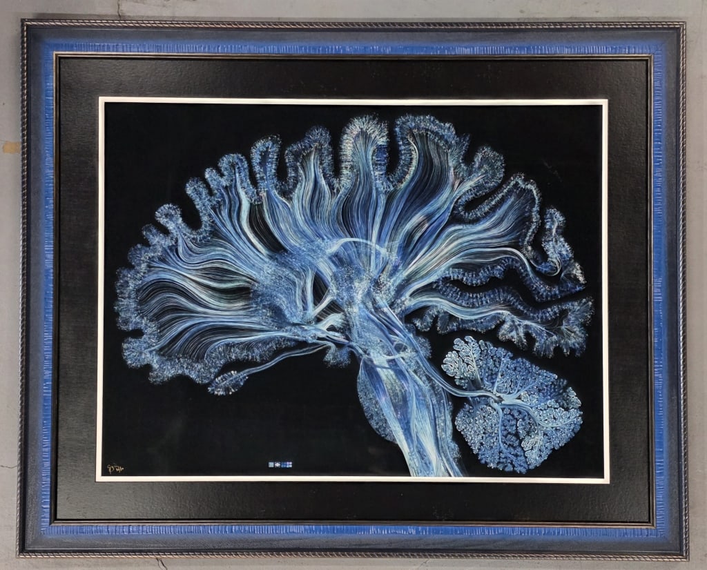 Stunning Signed Greg Dunn "Self Reflected" Print (1 of 6)