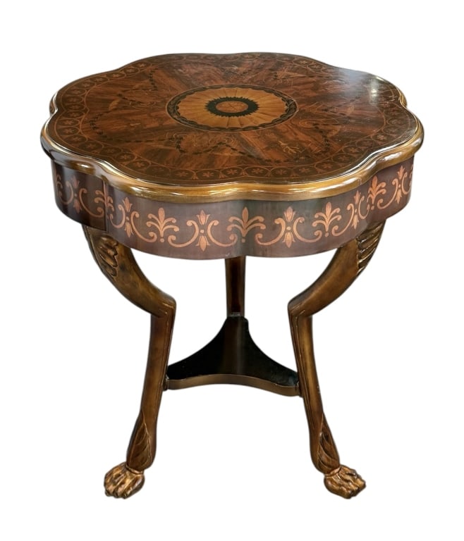 Beautiful Henry Dai Inlaid Occasional Table (1 of 13)
