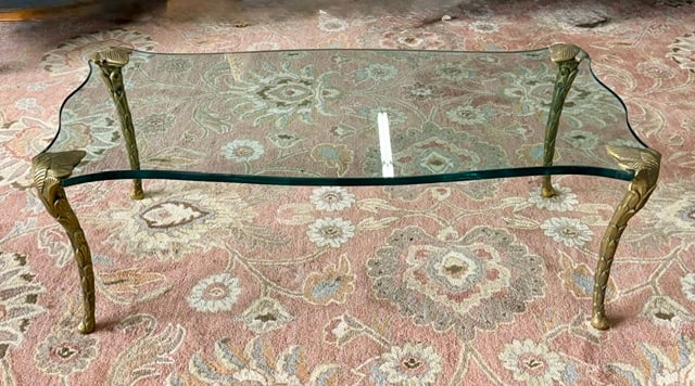 Maison Charles "Palme Pieds" Style Coffee Table (1 of 12)