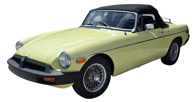 Collectible 1977 MGB Roadster Convertible (1 of 19)