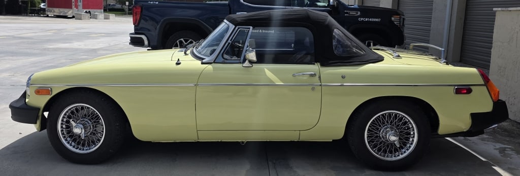 Collectible 1977 MGB Roadster Convertible - 3