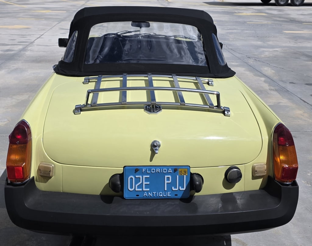 Collectible 1977 MGB Roadster Convertible - 4