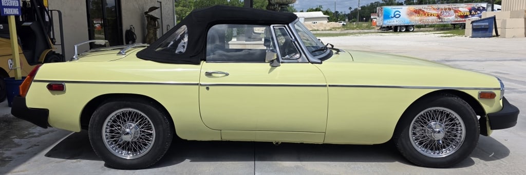 Collectible 1977 MGB Roadster Convertible - 6