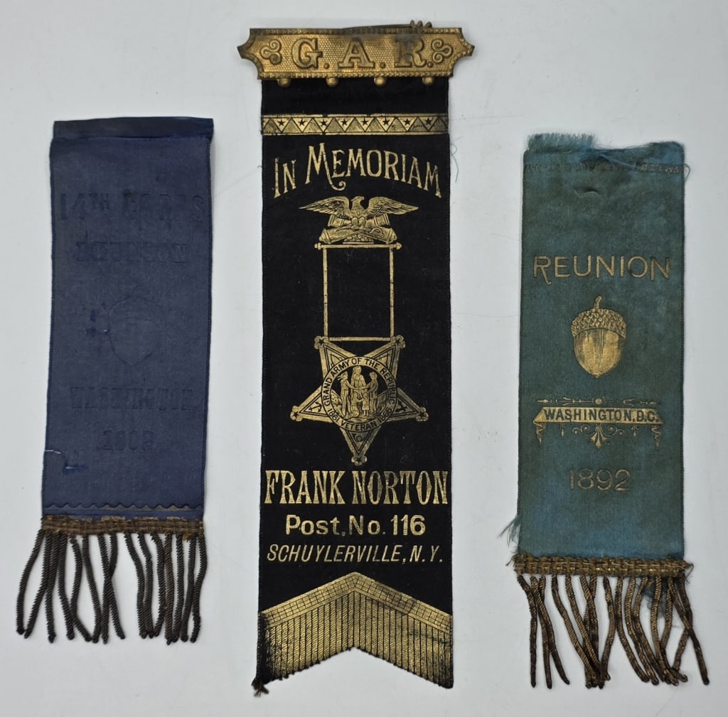 Vintage GAR Collectible Reunion Ribbons (1 of 5)