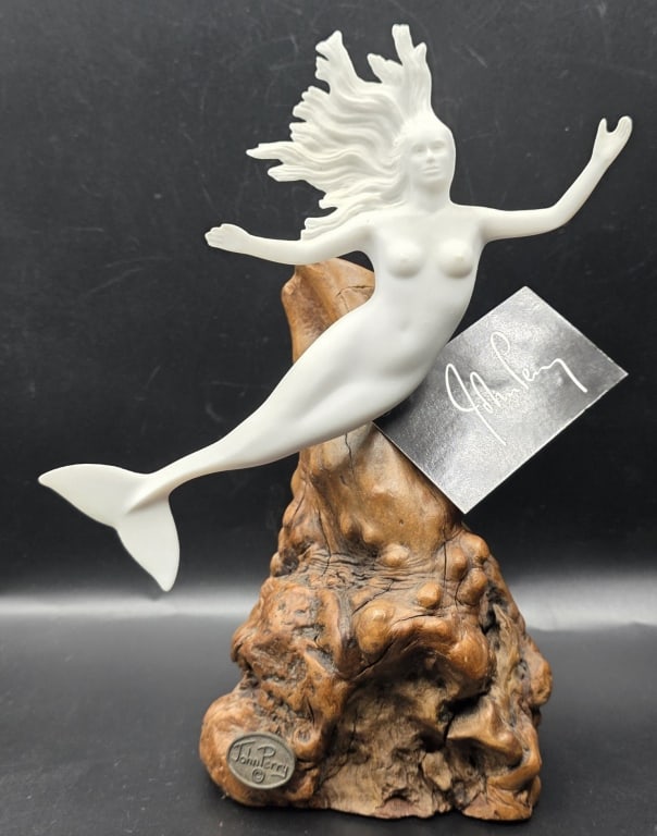 John Perry Collectible Mermaid Sculpture (1 of 6)