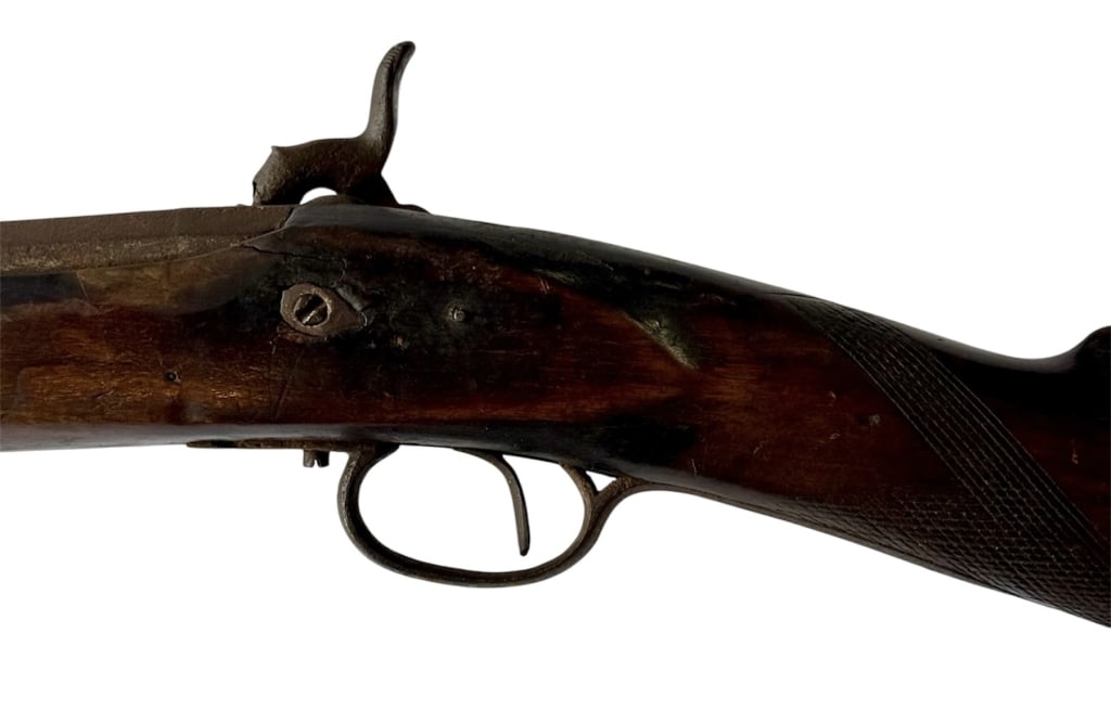 Antique Percussion Style Muzzle Loading Long Gun - 4