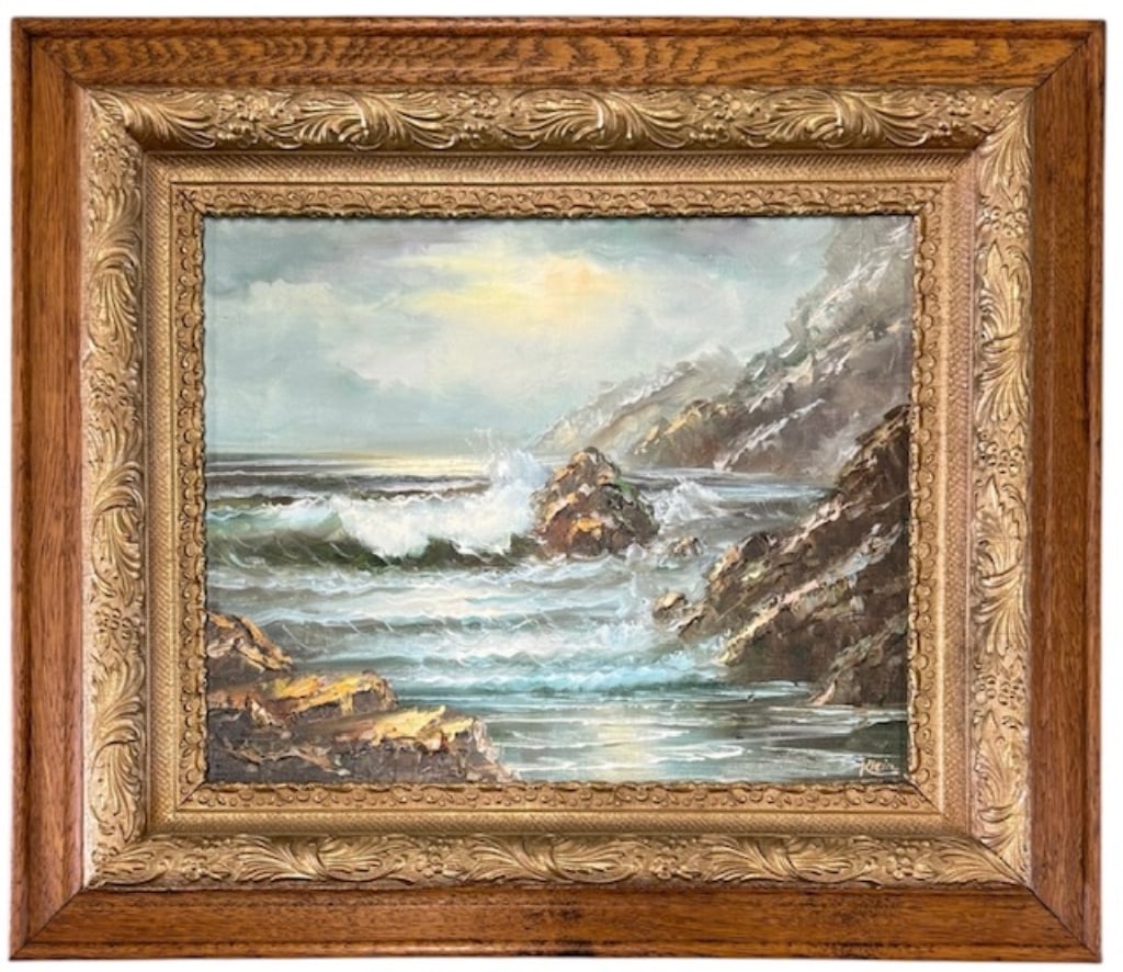 Framed & Signed Oil on Canvas (1 of 8)