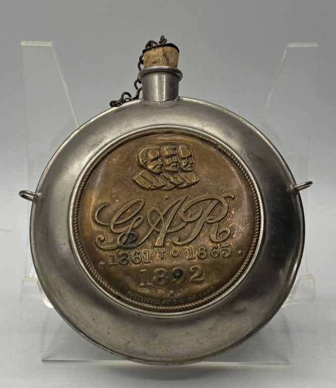 1892 Grand Army of the Republic Souvenir Canteen (1 of 11)