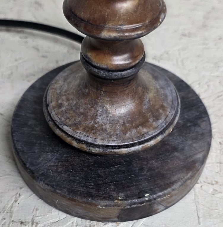 MCM Stacked Spindle Table Lamp - 5