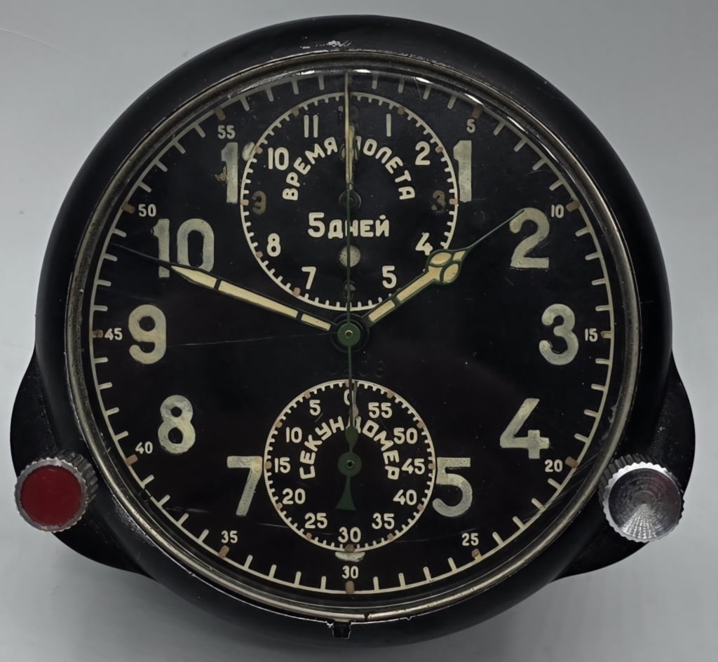 Vintage Soviet Military AChS-1 Chronometer (1 of 6)