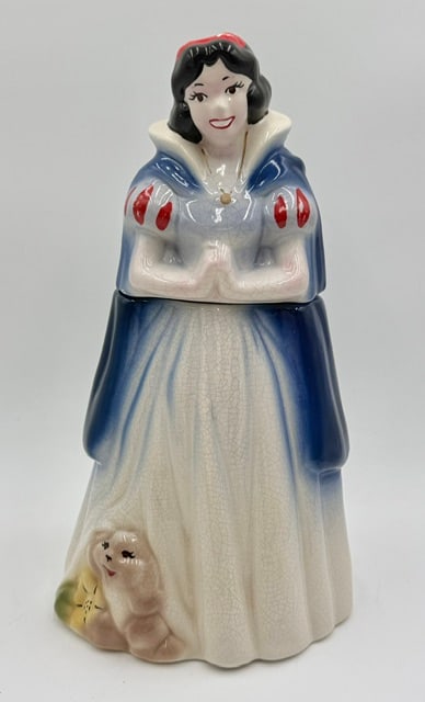 Vintage Snow White Porcelain Cookie Jar (1 of 12)