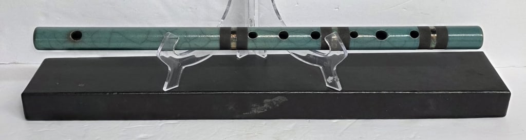 Chinese Ceramic Dizi Flute (1 of 8)