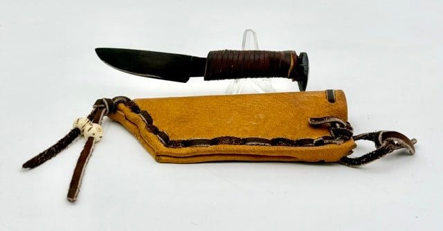 Unique Hand Forged Railroad Spike Knife (1 of 12)
