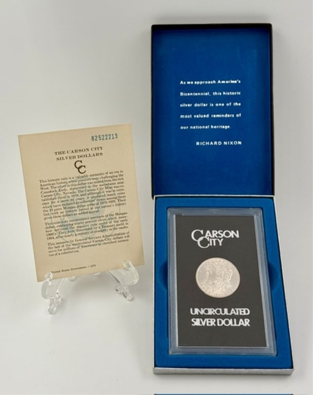 1882 Carson City Morgan Silver Dollar (1 of 10)