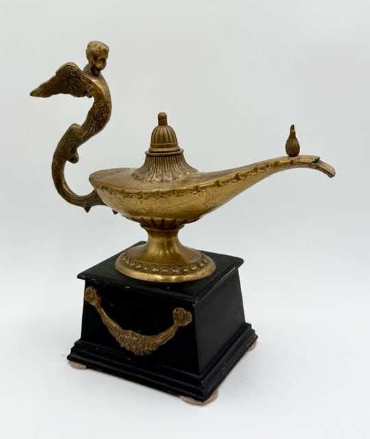 Empire Style Brass Aladdin?s Lamp (1 of 12)