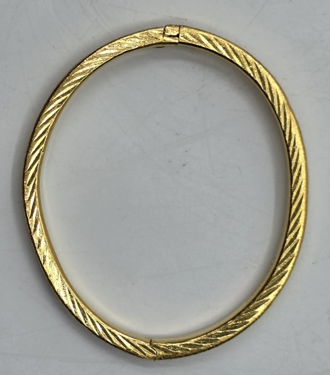 24k Bangle Bracelet - 15.37g - 2