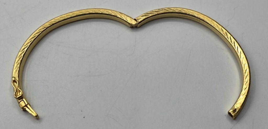 24k Bangle Bracelet - 15.37g - 6