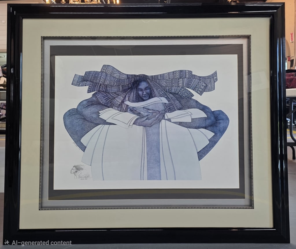 L.E. Signed Charles Bibbs "The Keeper" Litho (1 of 6)