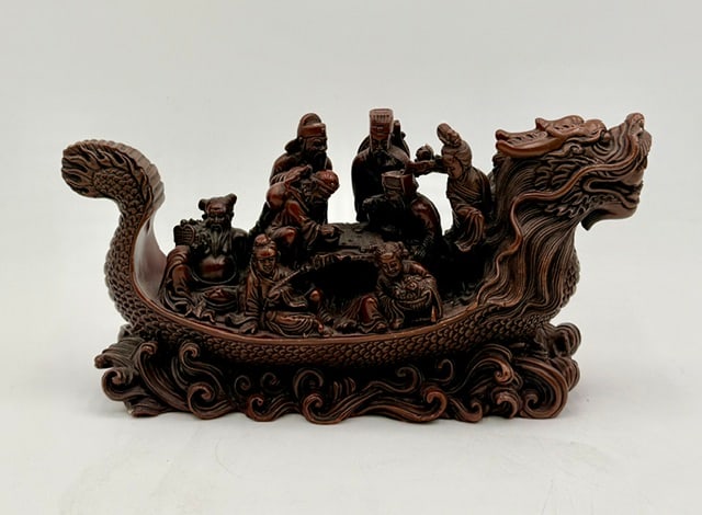 Chinese 8 Immortals Feng Shui Statue (1 of 12)