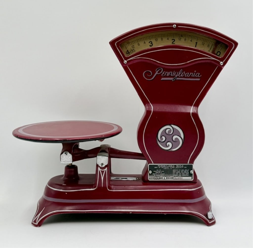 Vintage Pennsylvania 4lb Fan Dial Candy Scale (1 of 18)