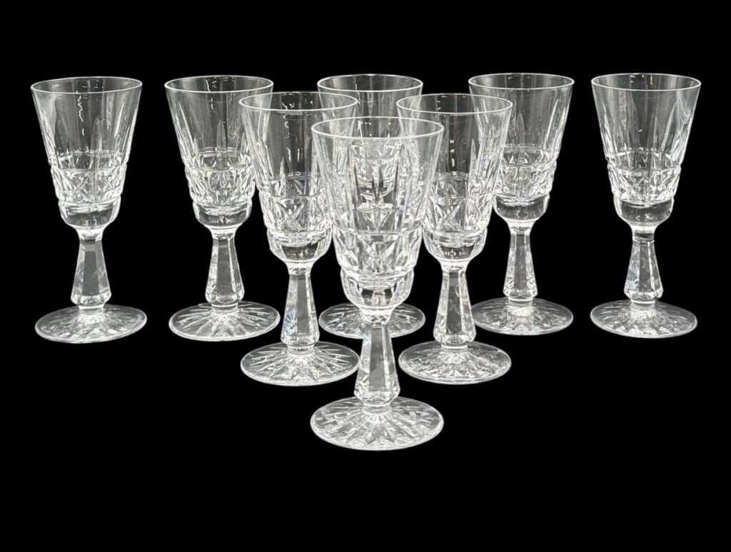Waterford Crystal Kylemore Claret Wine Glasses (1 of 8)