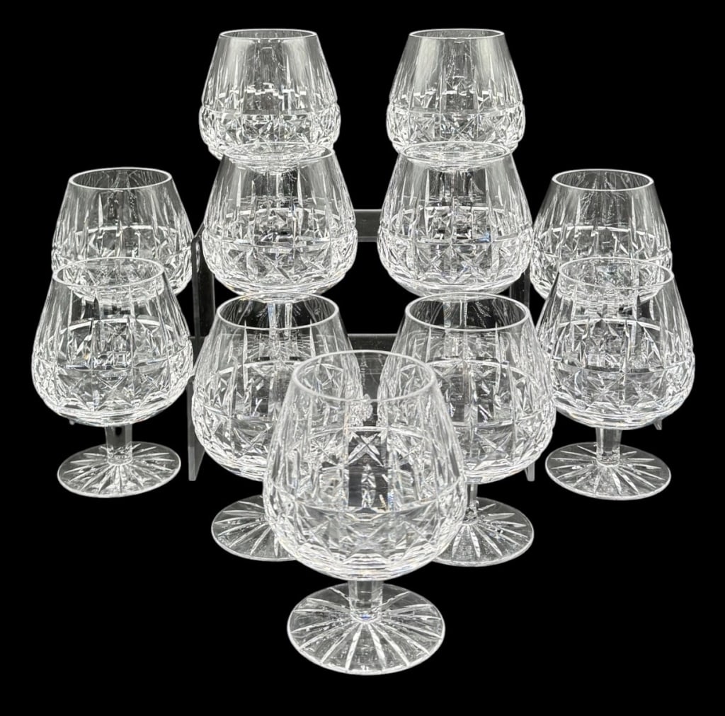 Waterford Crystal Kylemore Brandy Glasses (1 of 10)
