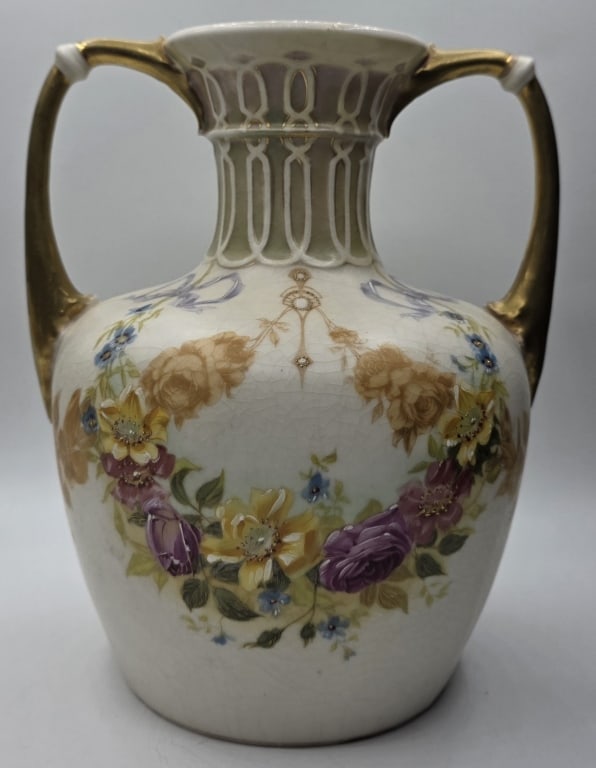 Vintage Robert Hanke Porcelain Amphora Vase (1 of 9)