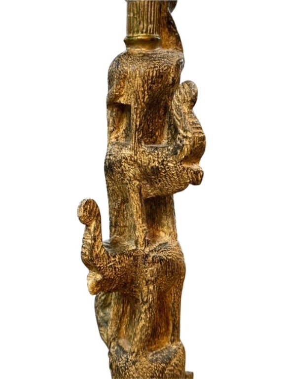 Stacked Elephant Table Lamp - 8