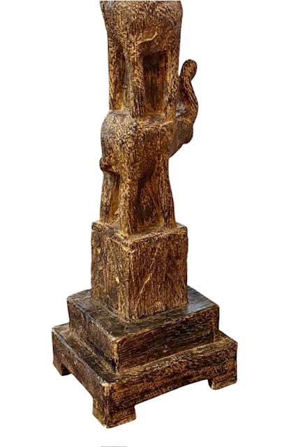 Stacked Elephant Table Lamp - 9