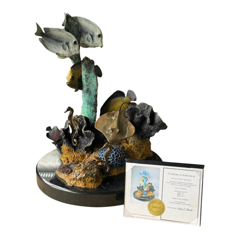 J. Townsend "Reef Scene" Bronze Sculpture (1 of 11)