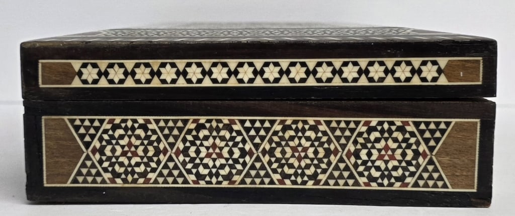 3pc Eastern Micro Mosaic Marquetry Boxes - 17