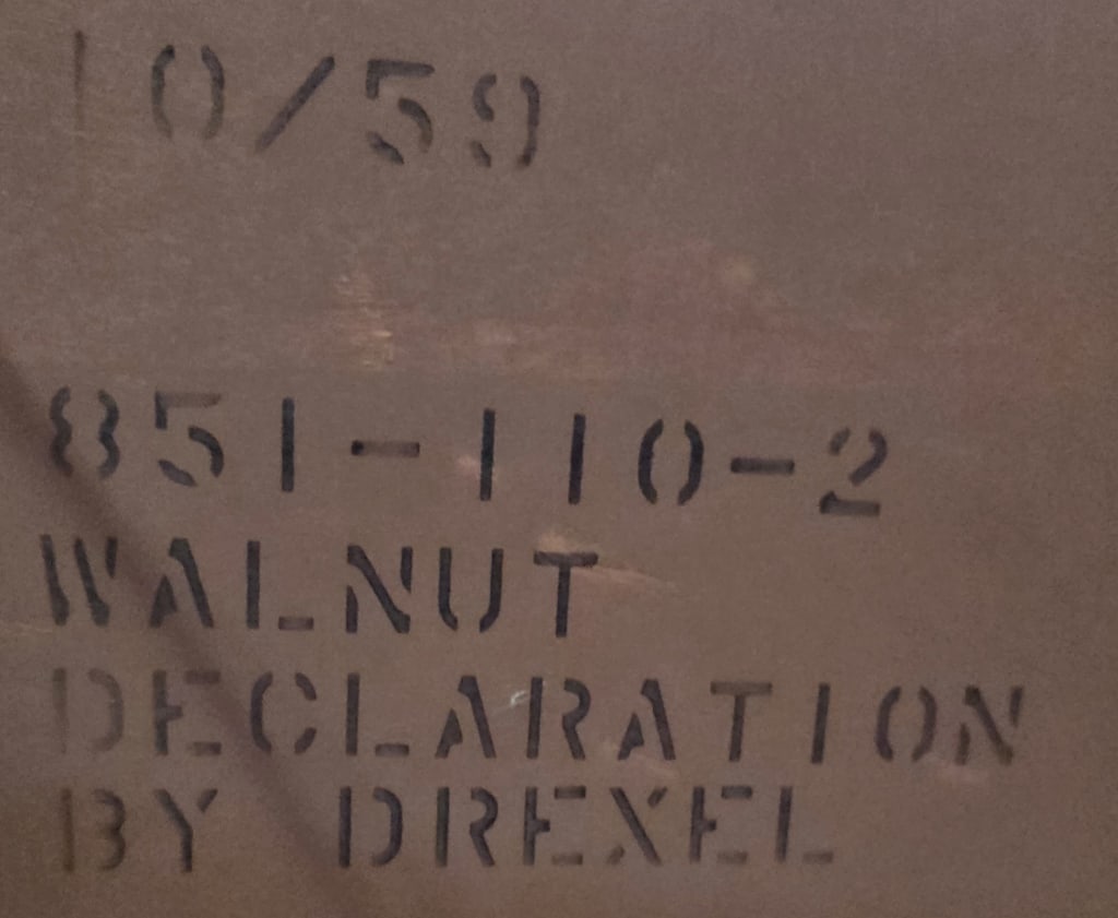 Vintage Drexel "Declaration" MCM Dining Set - 11