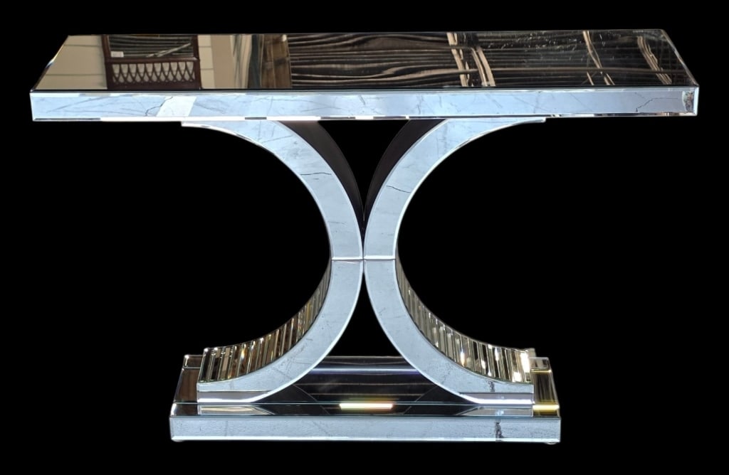 Art Deco Mirrored Console Table - 2