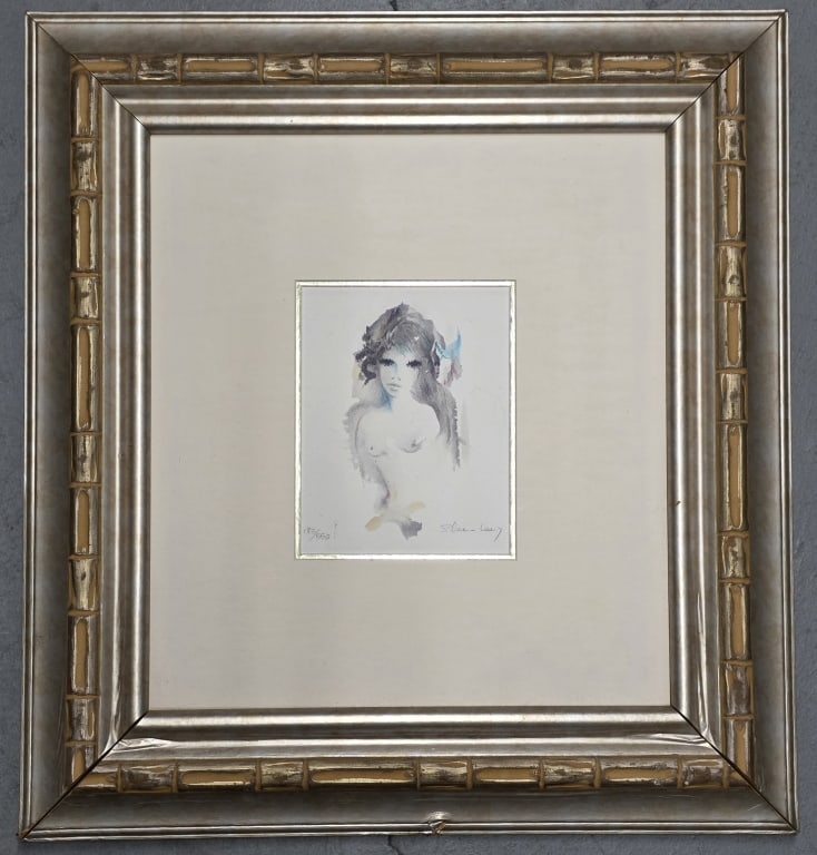 L.E. Signed Shan-Merry Color Lithograph (1 of 8)