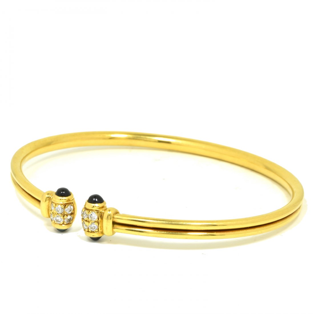 Cartier Bracelet in Yellow Gold with Diamonds (1 of 5)