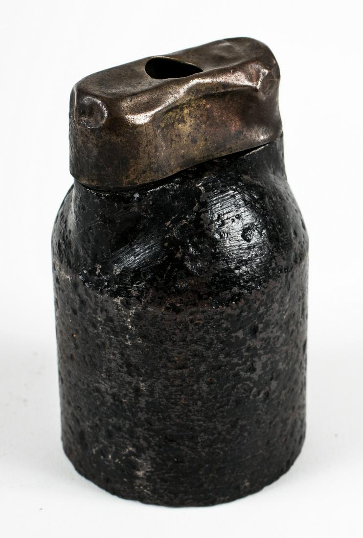 WWI FRENCH VIVEN BESSIERE VB RIFLE GRENADE: Rare WWI French Viven-Bessieres rifle grenade, named after its inventors, also known as 'VB grenade', and officially referred to as the 'Viven-BessiÃ¨res shell' in the French Army instruction manual