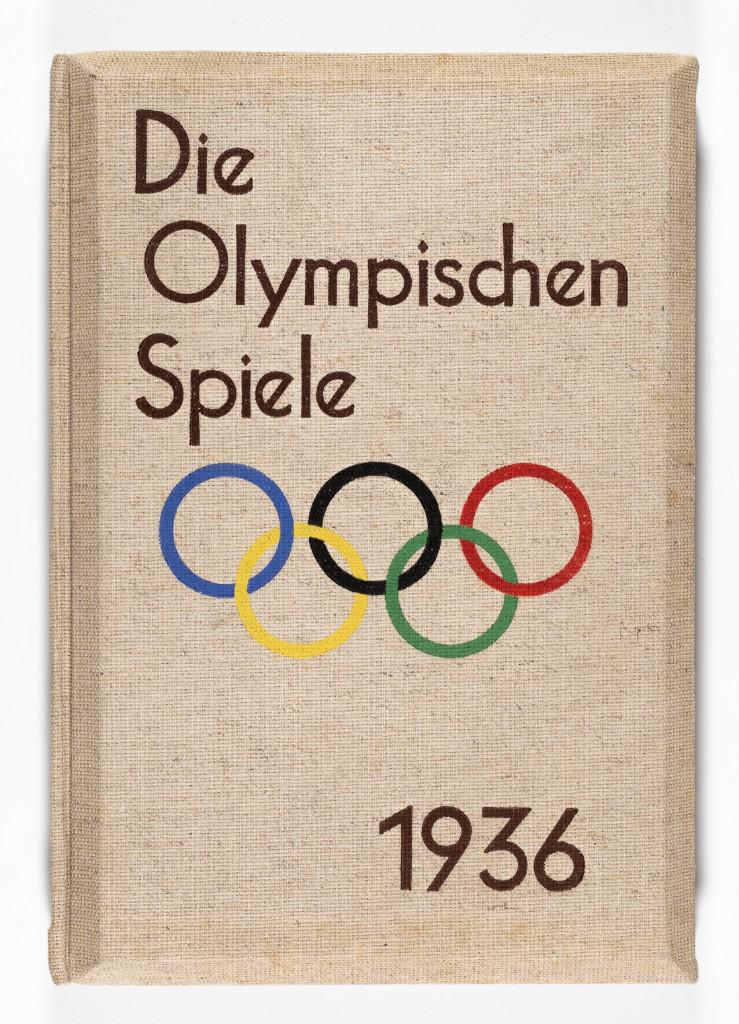 THE OLYMPIC GAMES 1936 STEREO VIEW BOOK: THE OLYMPIC GAMES 1936 STEREO VIEW BOOKDie Olympischen Spiele 1936 ('The Olympic Games 1936'), photographic stereo view book, a Raumbild Album by Heinrich Hoffman and Ludwig Haymann, 'Raumbild-Zeitges