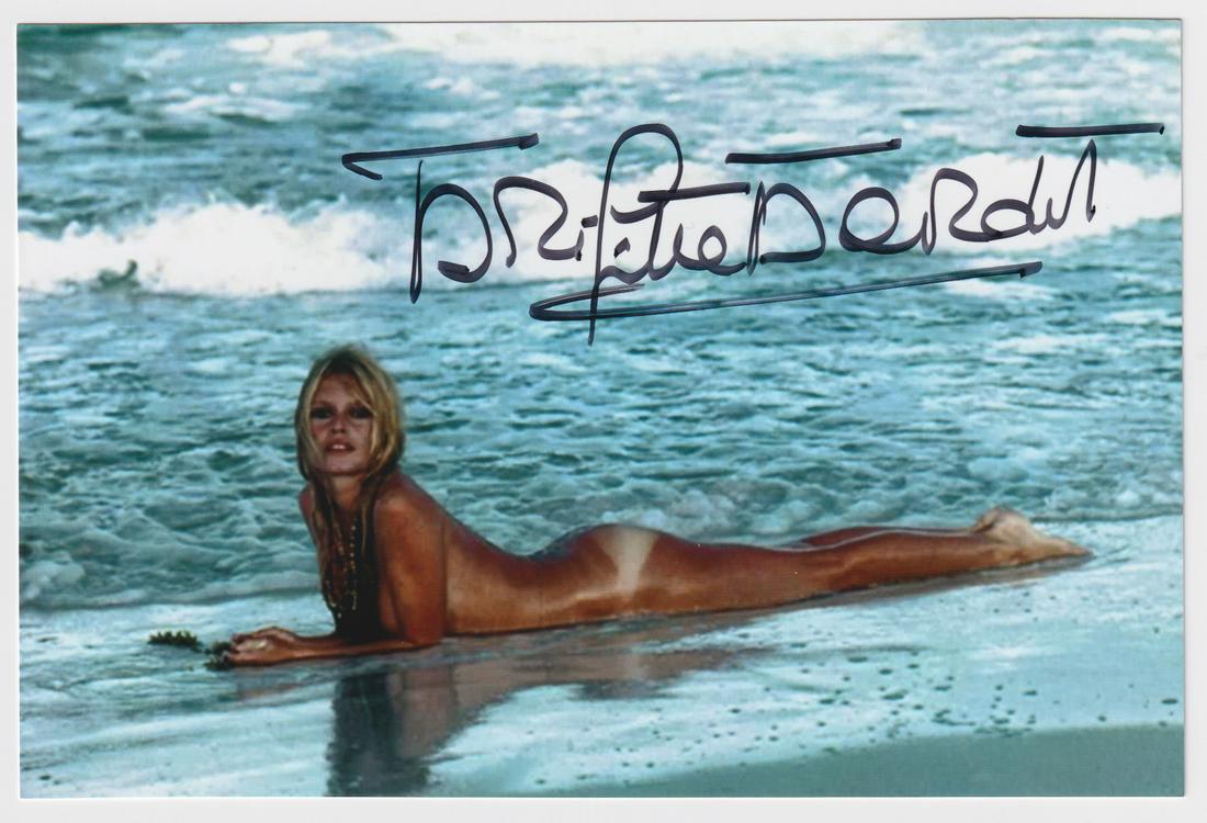 BRIGITTE BARDOT: BRIGITTE BARDOT (b. 1934) French former actress and singer, and animal rights activist. Famous for portraying sexually emancipated personae with hedonistic lifestyles, she was one of the best known se