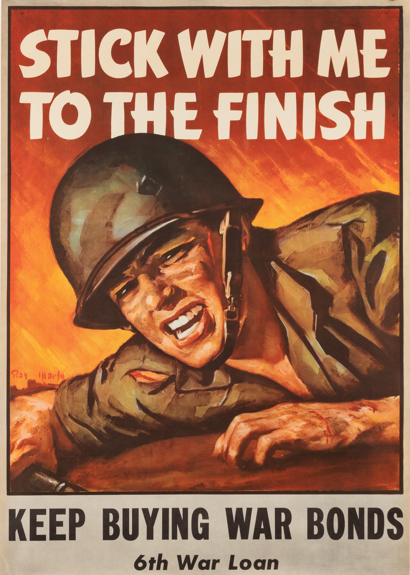 STICK WITH ME 6TH WAR LOAN POSTER (1 of 1)